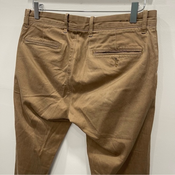 J. Crew 484 Slim-Fit Stretch Chino Pants Men’s W30 L32 Tan Cotton - Picture 6 of 10